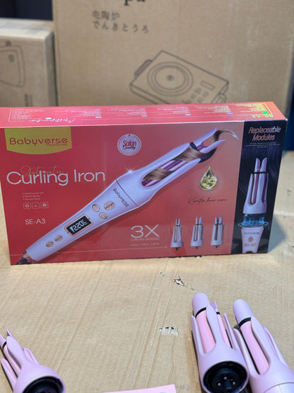 Babyverse Hair Curling Iron | Professional Hair Styler for Salon & Home