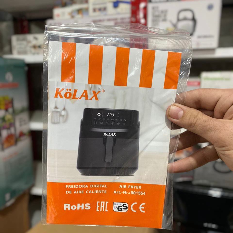 KOLAX Digital Air Fryer 8.5L - Germany Origin Brand, 6 Cooking Presets