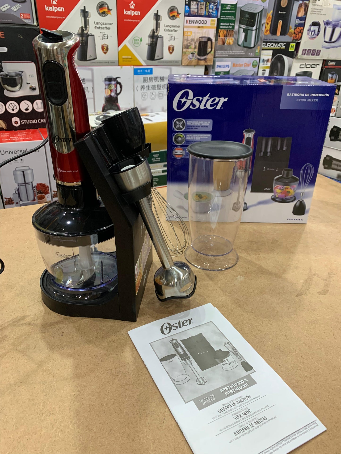 Oster 4in1 hand blender set