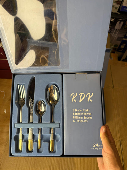 KDK Cutlery set 24pcs