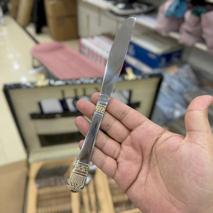 LYLIA 48pcs Cutlery Set – 12 Person Stainless Steel Dinner Set