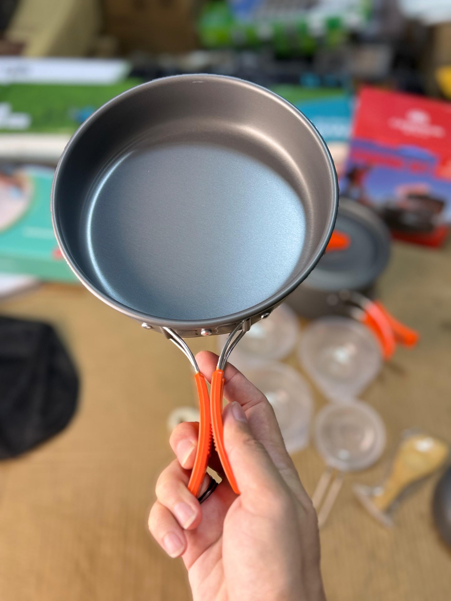 Cooking set for out door