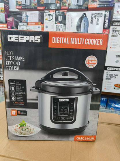 Original Geepas Pressure cooker 8L