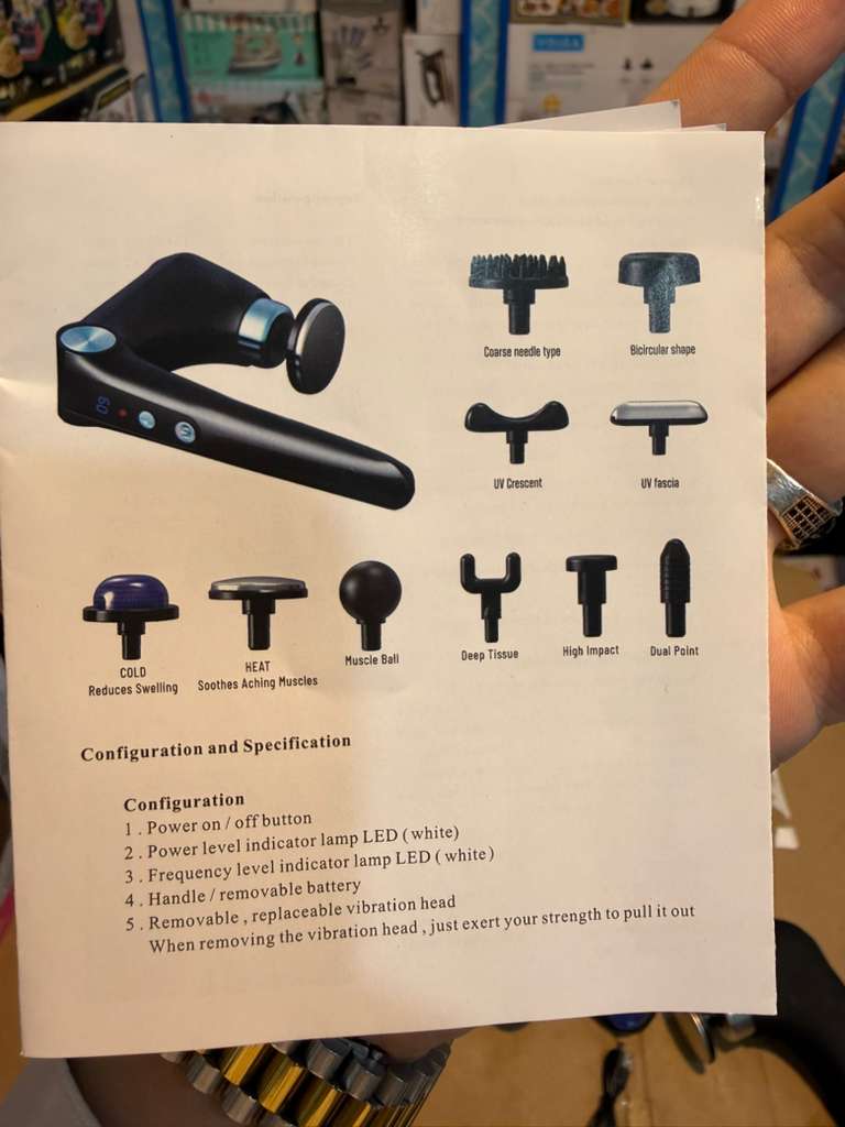 Folding heat & Freeze Massager