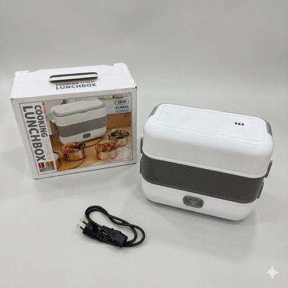 Electric Double Floor Lunchbox 2-L Capacity
