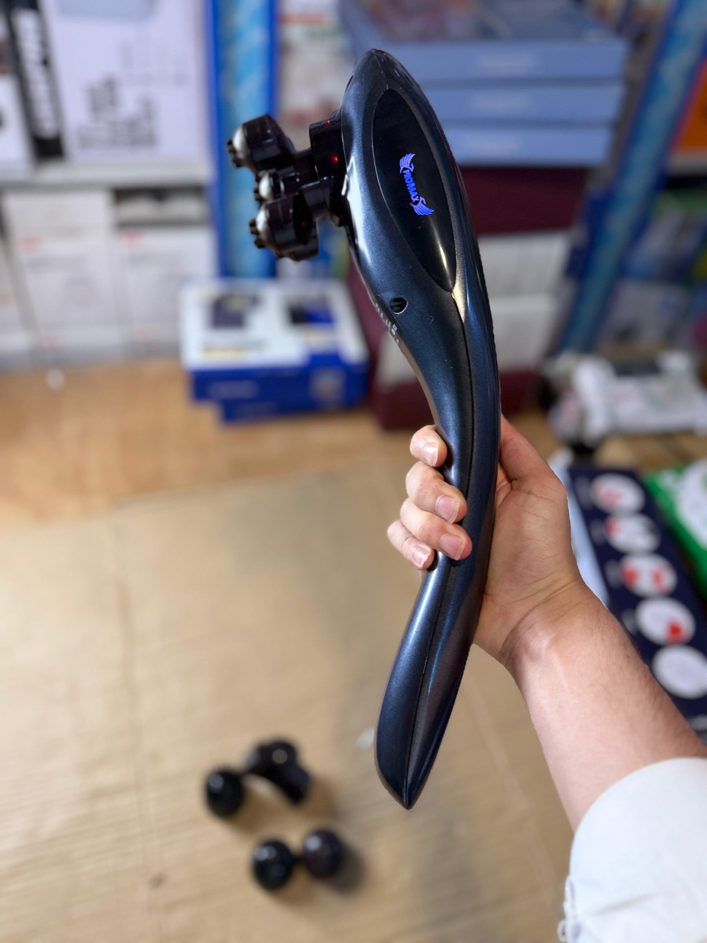 Rechargeable Heating Massager 4in1