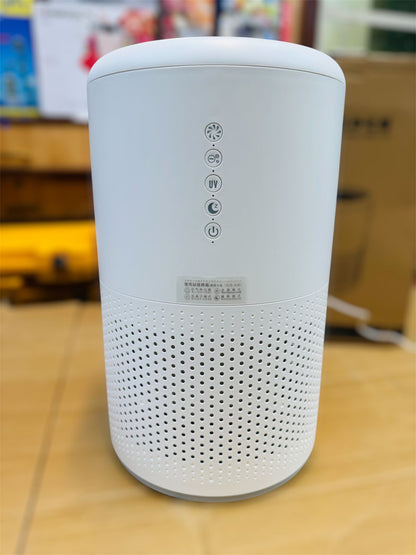 AI air purifier & air sterilizer with UV