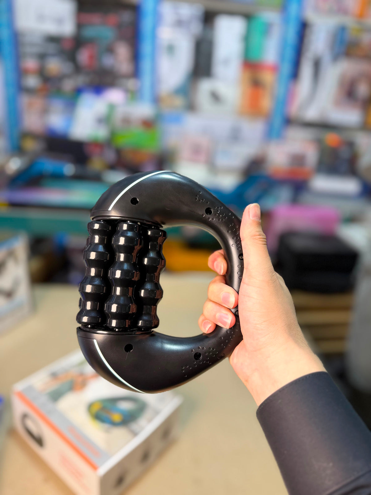 Powered Rolling Massager - USB Rechargeable Deep Tissue Roller