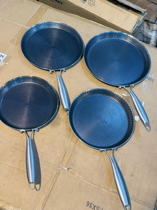Double Sided Honey Comb Frypan 4 size