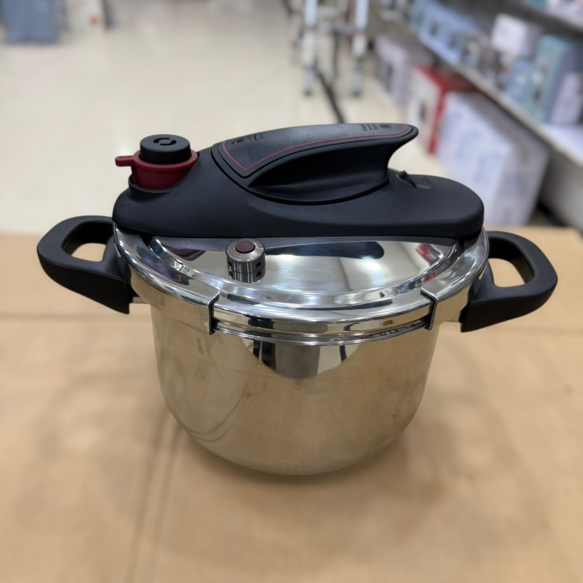 Unique Germany Pressure Cooker Set (4+6) - Stainless Steel with Casserole &amp; Steamer