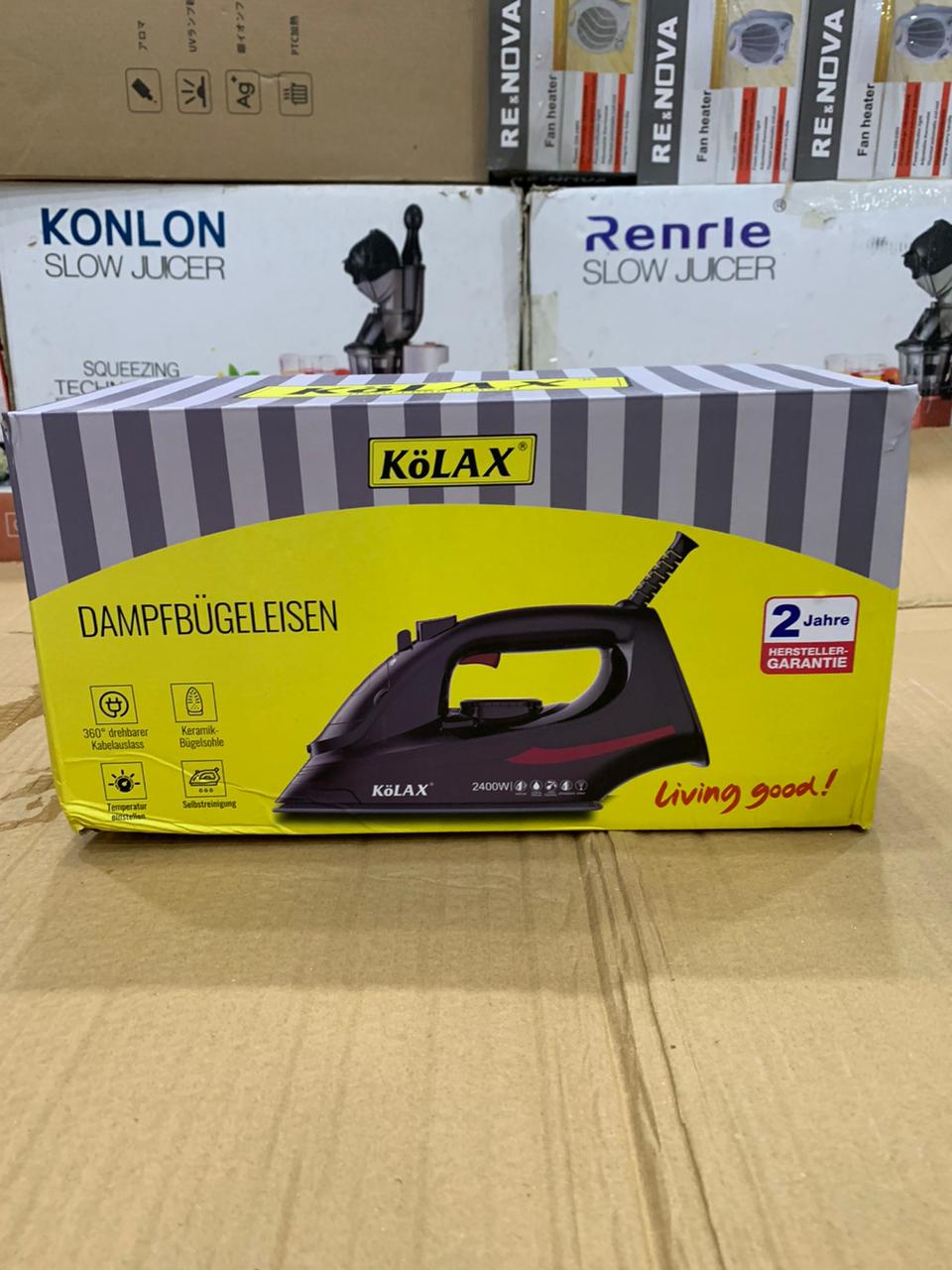 Kolax steam iron