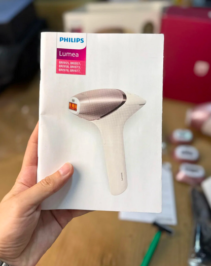Philips Lumea IPL 9900 Series Hair Removal Device (SenseIQ Technology)
