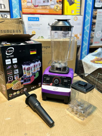 2in1 Powerful Blender Grinder | Durable & Multi-Purpose Kitchen Appliance