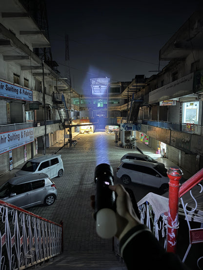 Multiple Functions Haggai Torch | Rechargeable LED Flashlight with Multi-Use Features