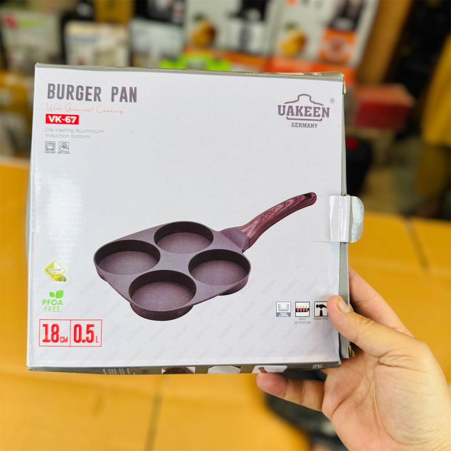 uakeen germany breakfast pan vk-67