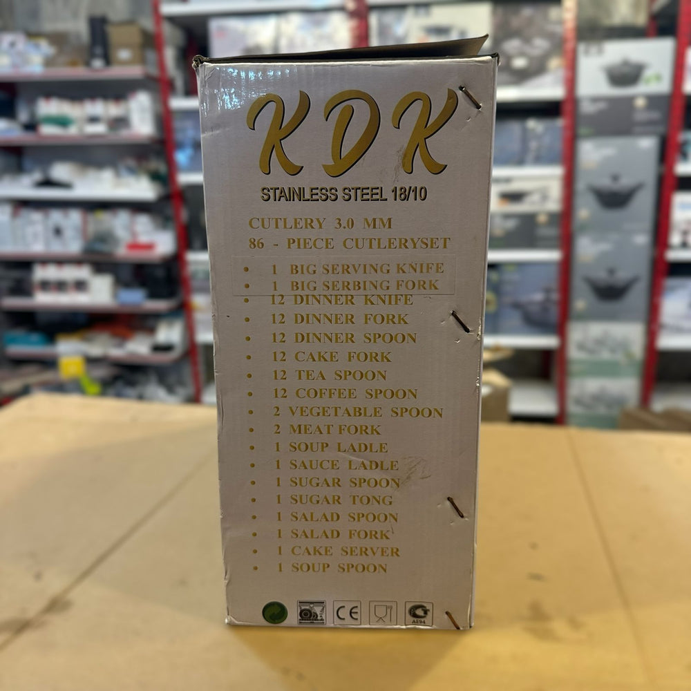 KDK 86pcs Cutlery Set