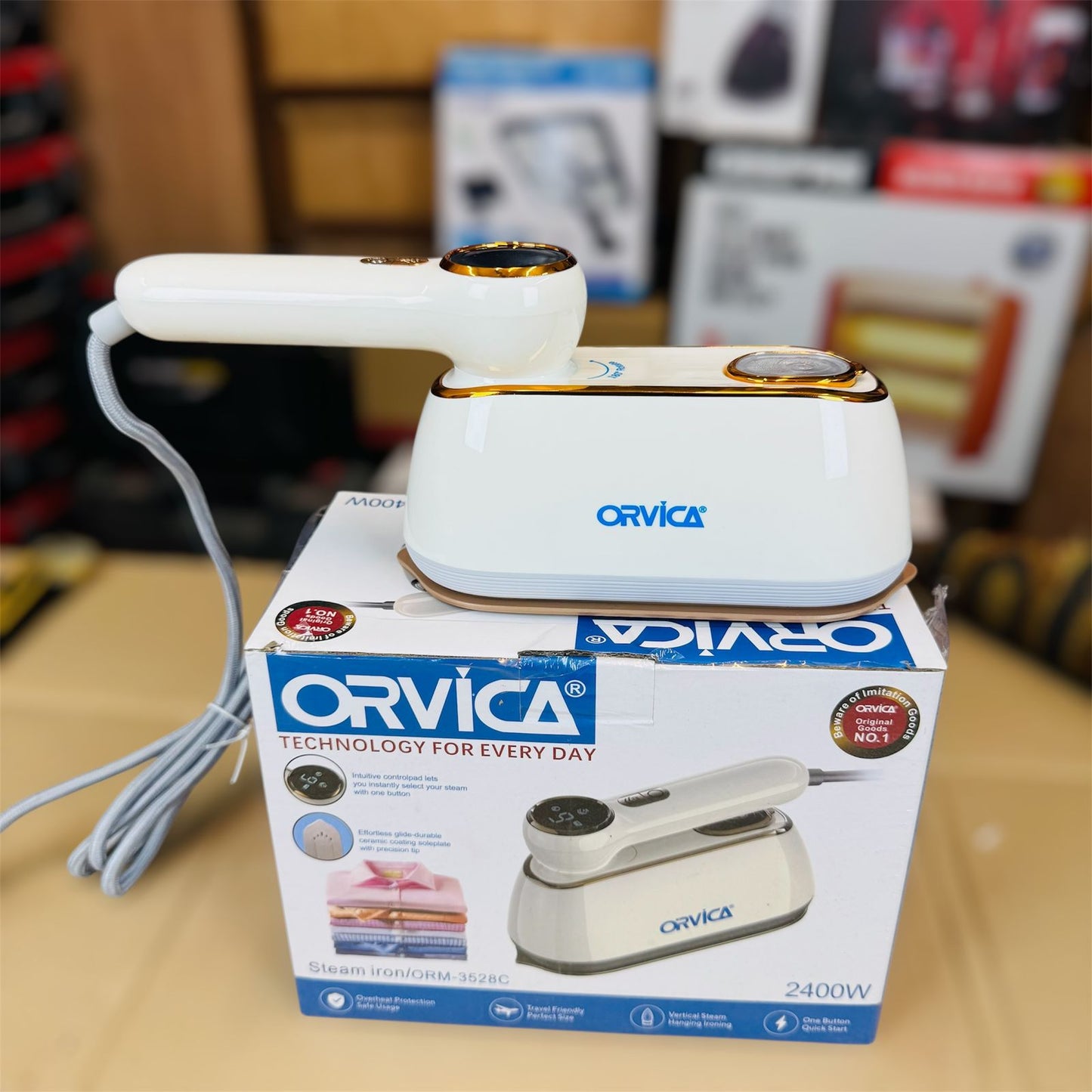 ORVICA & ARSHIA hand held steam iron