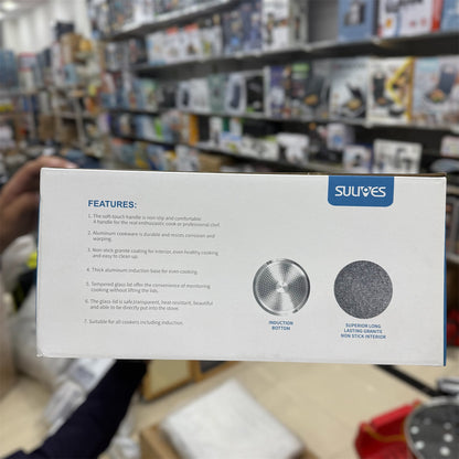 Amazon Sulives 8pcs Aluminium Non Stick Cookware Set