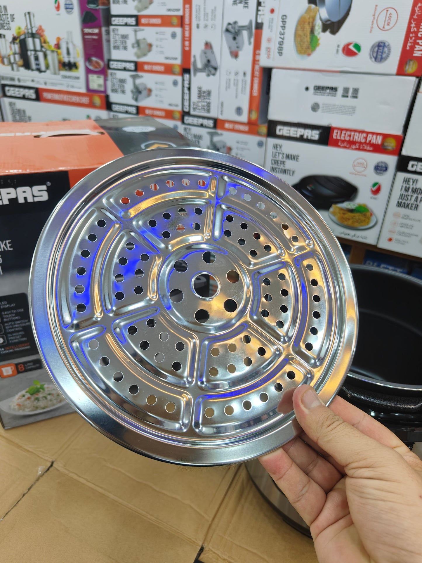 Original Geepas Pressure cooker 8L