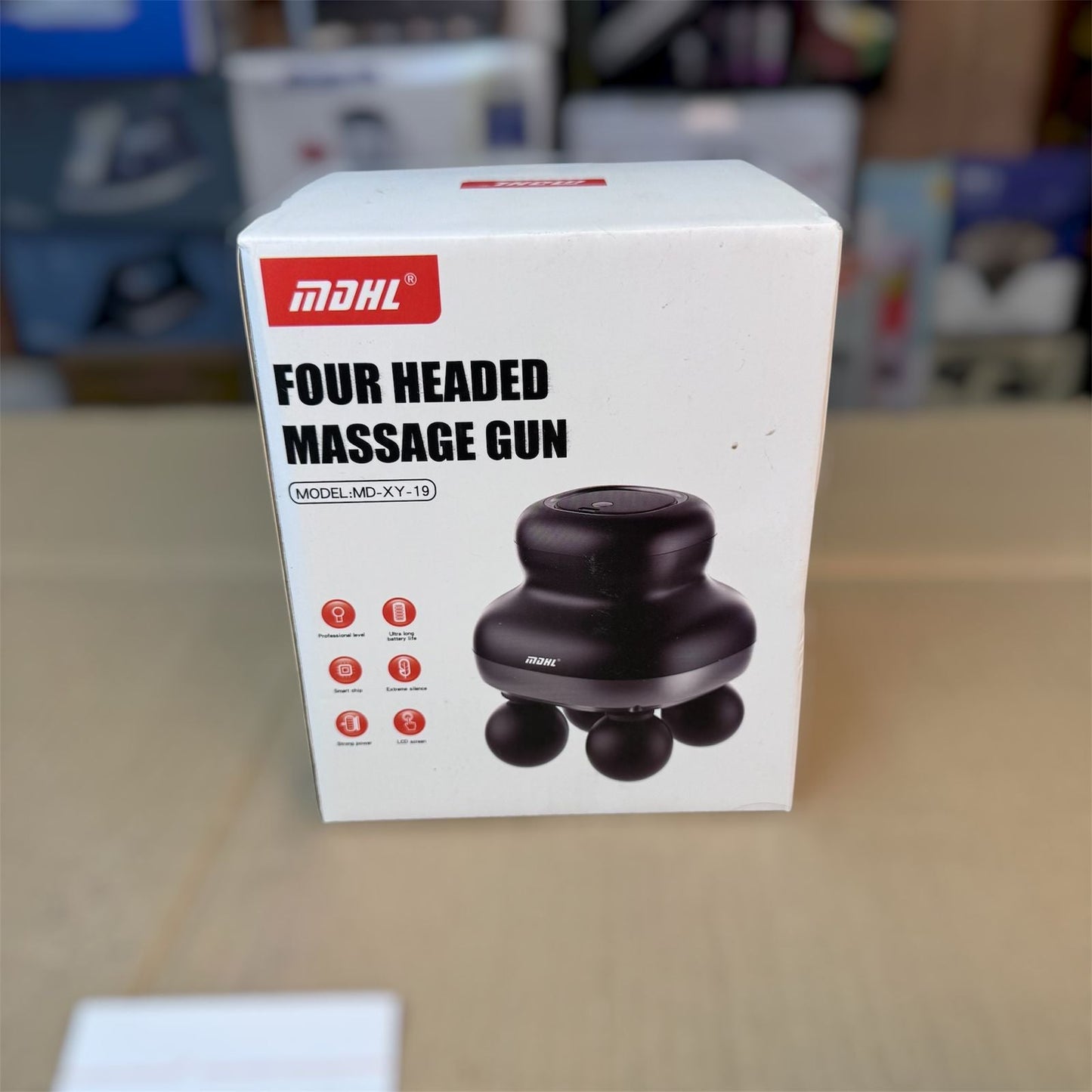 MDHL Four Headed Percussion Therapy Body Massager