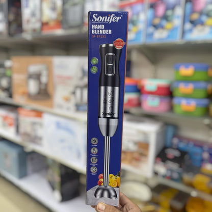 Sonifer Stainless Steel Hand Blender - Stick Blender for Soups, Smoothies & Sauces