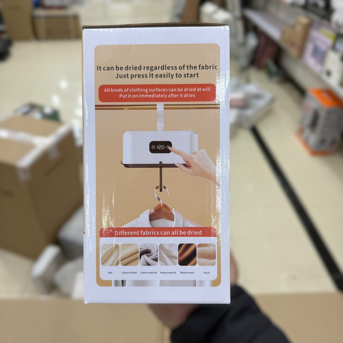 Electric Folding Clothes Dryer