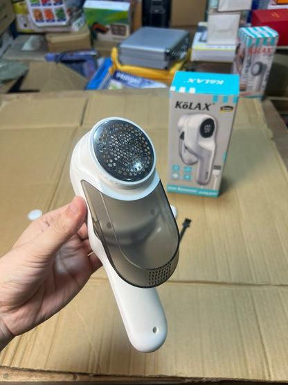 KOLAX Premium Lint Remover - Rechargeable Fabric Shaver with LED Display