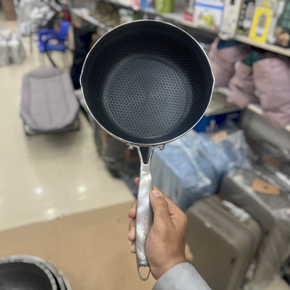 Premium Honeycomb Non-Stick Stainless Steel Frying Pan - 24cm, 26cm, 28cm, 30cm