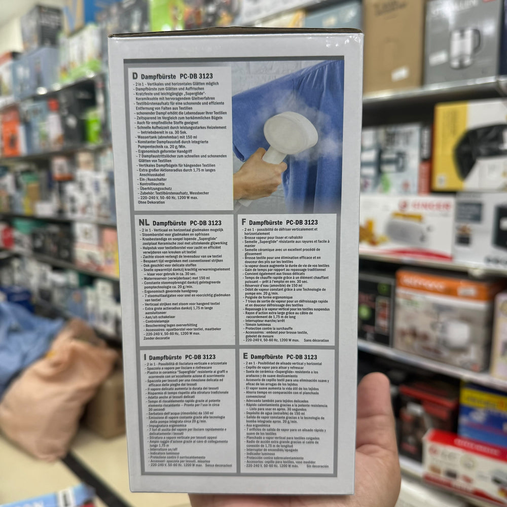 PROFI-CARE Germany Foldable Garment Steamer DB 3123