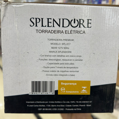 SPLENDORE Electric Toaster