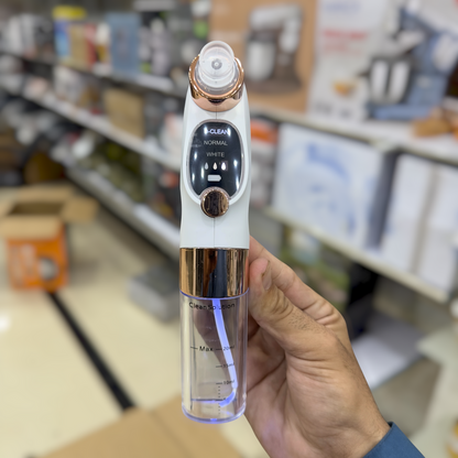Super Micro Bubble Beauty Instrument - Facial Pore Cleansing Device with 3 Suction Heads