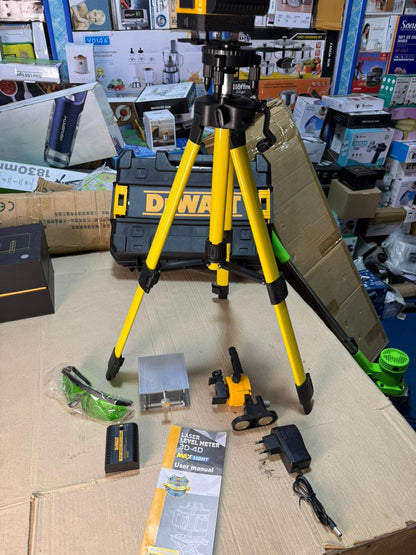 DEWALT Laser Level Meter 3D-4D with Tripod Stand