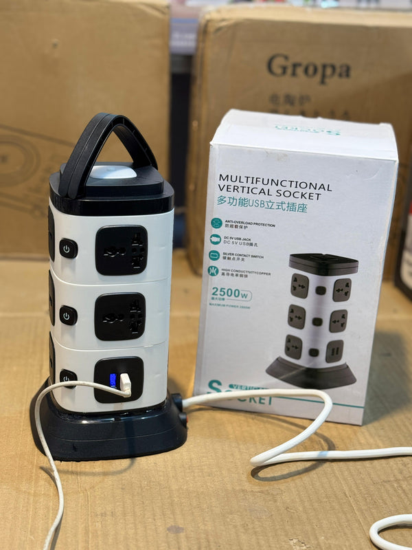 Multiple Function Socket Multiple Functions Power Socket 2500W | Safe & Durable Extension Board ...