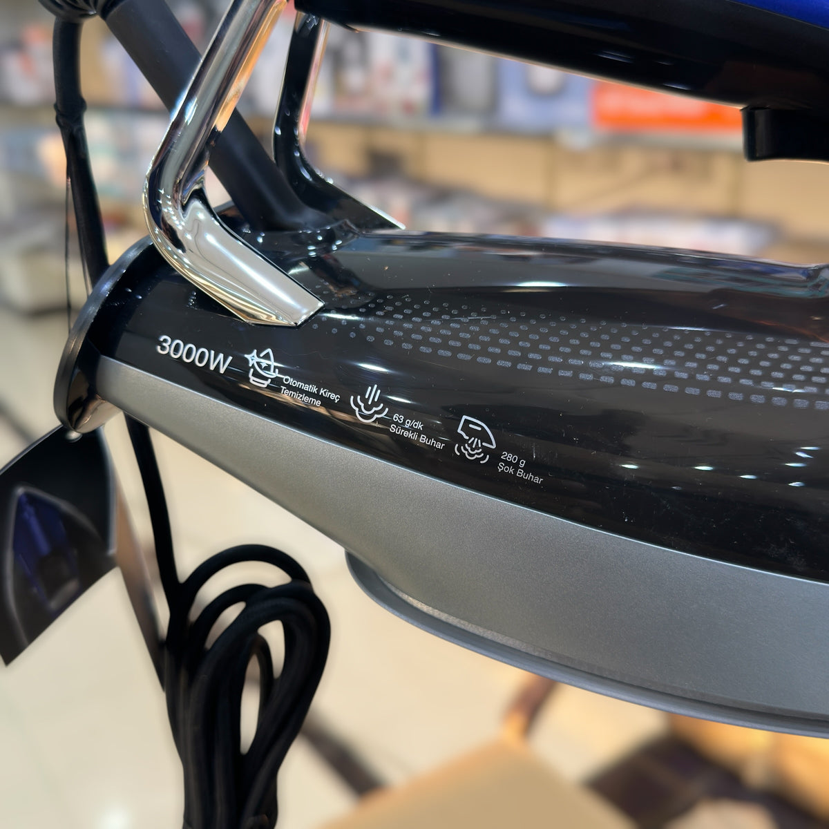 Beko High Power Steam Iron - 260g Steam Boost, Ceramic Soleplate
