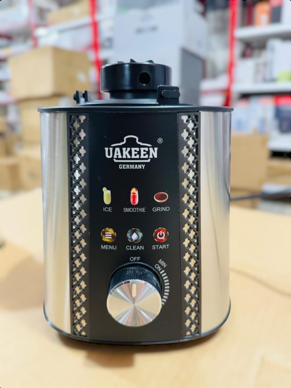 Uakeen Titanium Digital Blender & Grinder ZL-1308