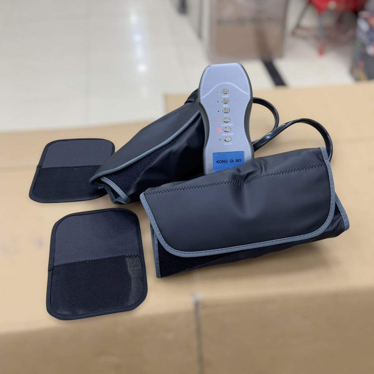 Calf & Leg Air Compression Massager - Dual Sleeves with Controller