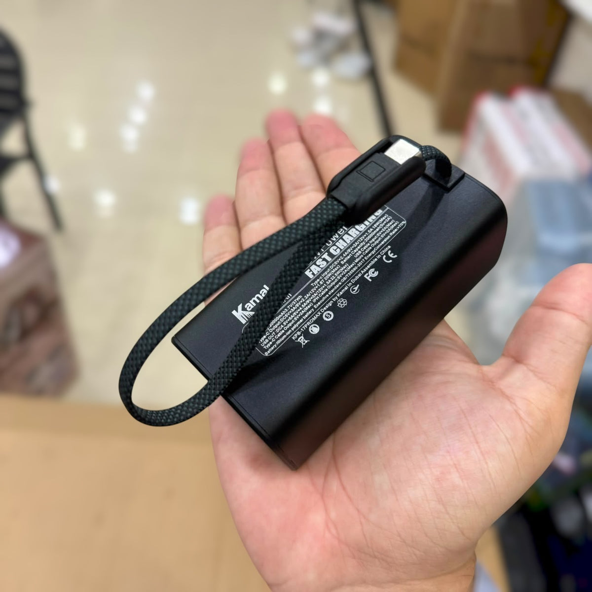 Mini Lithium 20000mAH Kamal Power Bank KBP17 Promax