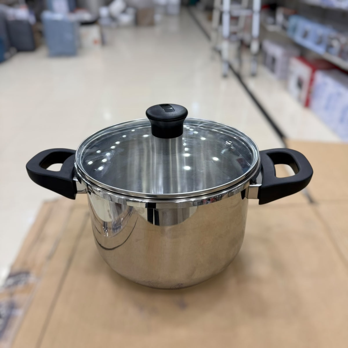 Unique Germany Pressure Cooker Set (4+6) - Stainless Steel with Casserole &amp; Steamer