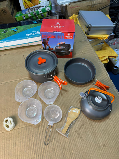 Cooking set for out door
