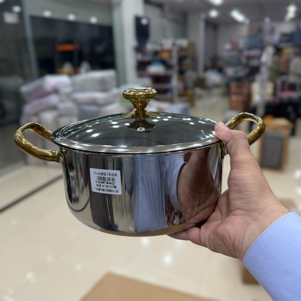 Amazon Flanek Laser HoneyComb Stainless Steel Pot 5L