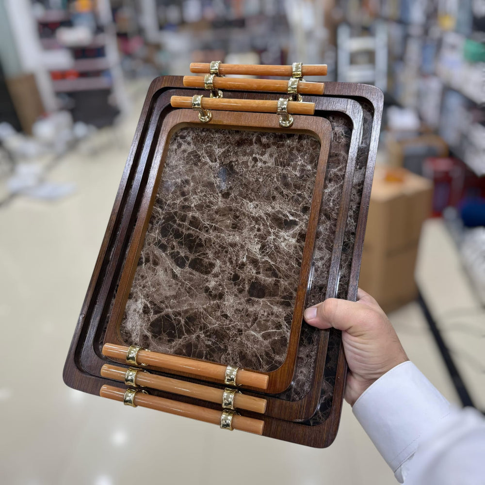 Imported 3pcs High Quality Tray Set