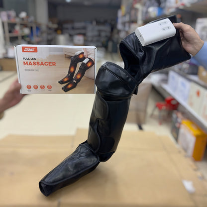 MDHL Full Leg Massager MD-1685 - Air Compression & Heat Therapy, USB Rechargeable