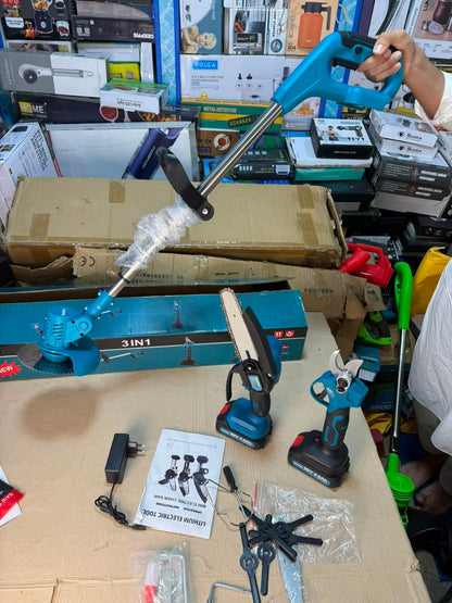 3 in 1 Cordless Lithium Electric Tool Set