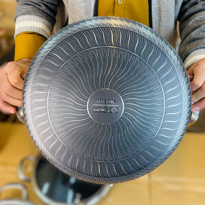 honeycomb lesser coating shallow casserole set