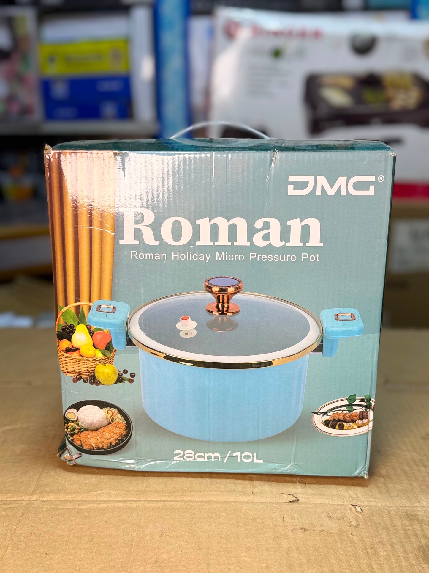 DMG Roman Holiday Micro Pressure Pot 28cm