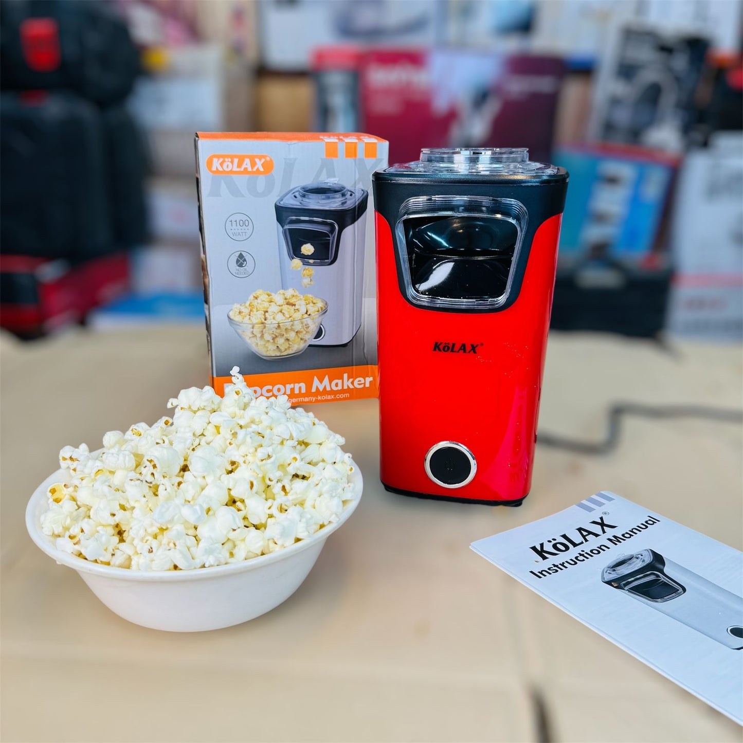 kolax germany popcorn maker