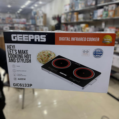 Geepas Double Digital Infrared Hot Plate 6133