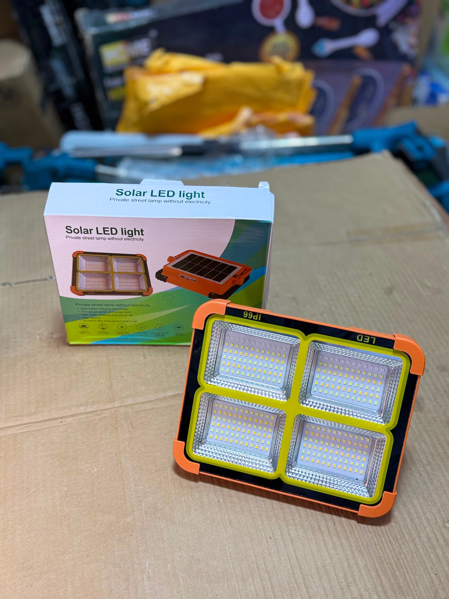 Rechargeable solar light
