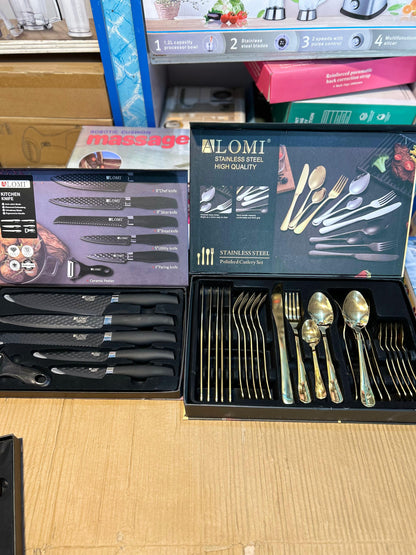 Premium Cutlery & Knife Set – Stainless Steel Kitchen Essentials