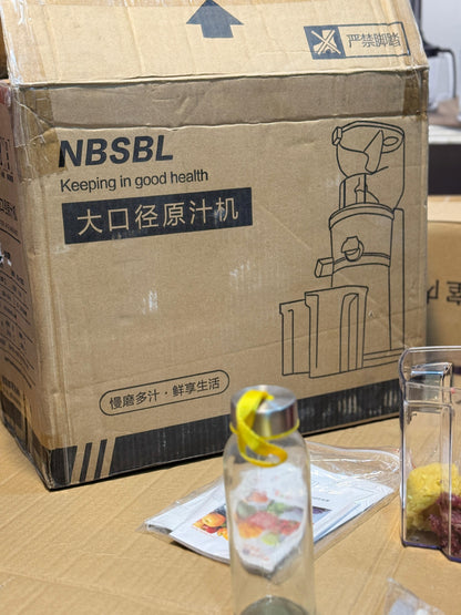 NBSBL Slow Juicer 180W | Fresh Juice at Home Easily